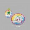 Prato Carto Unicrnio 18cm Pack 6