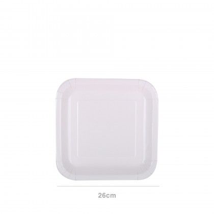Prato Carto Biodegradvel 26CM Pack 3