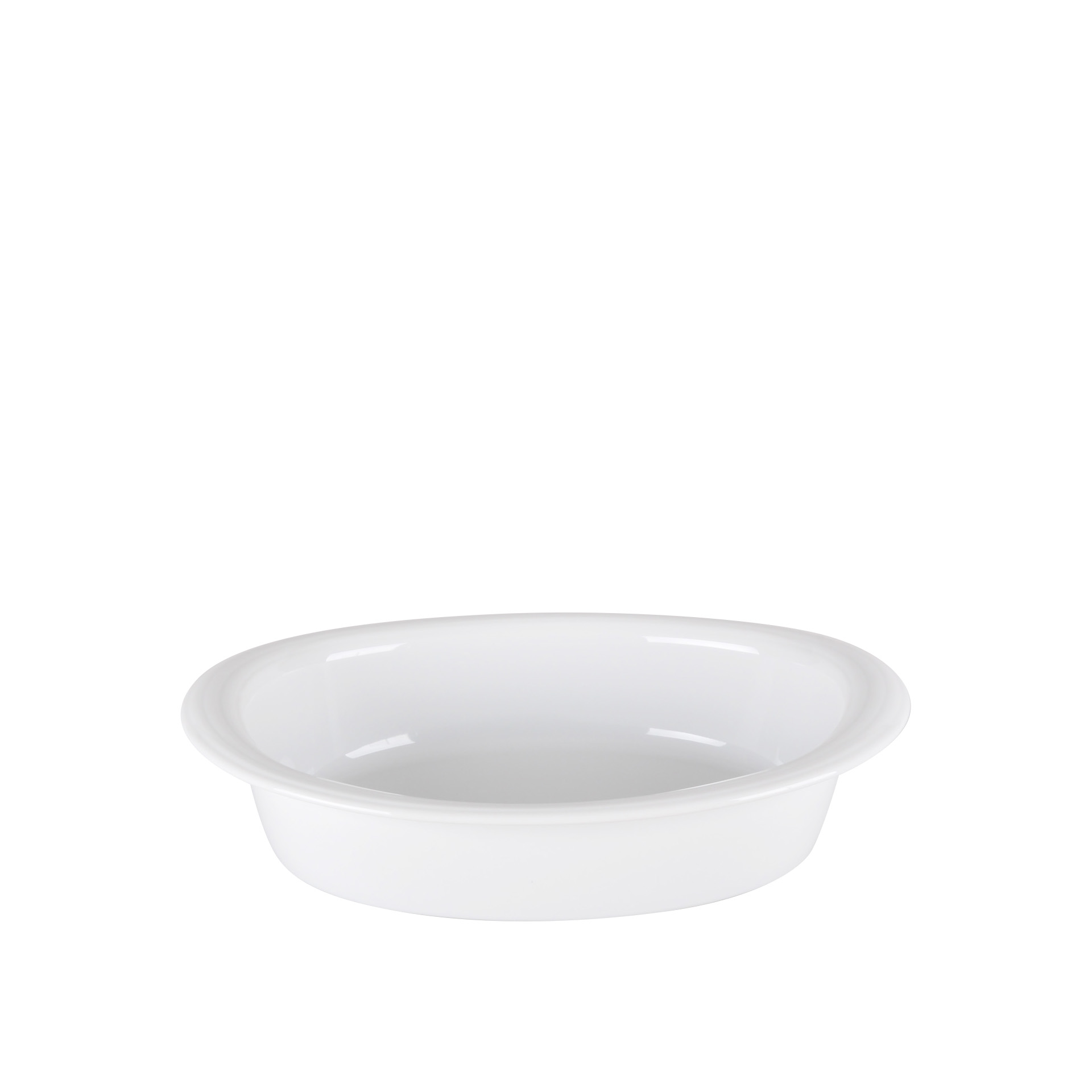 Tabuleiro Forno Duo Oval Branco 30X23cm