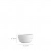 Taça Cereal Porcelana Perla 12.3X6.3CM