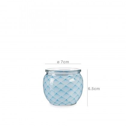 Vela Perfumada Copo Vidro Roupa Limpa 7X6.5cm