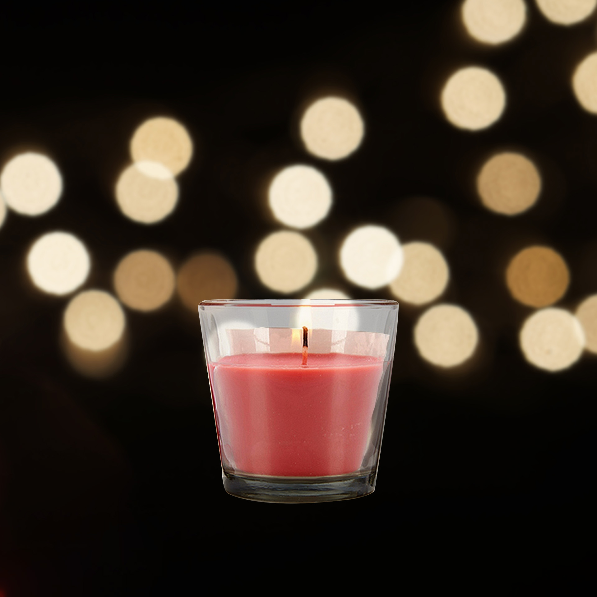 Vela Copo Maça e Canela 28H 8.7X8cm