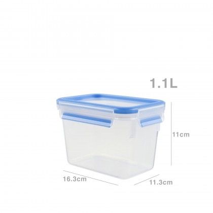 Caixa Hermtica Tefal Masterseal Retangular 1100ml 16.3X11.3X11cm