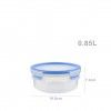 Caixa Hermtica Plstica Redonda 850ml