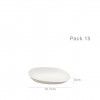 Travessa Catering Eko 15.7X11.6X3CM Pack 15