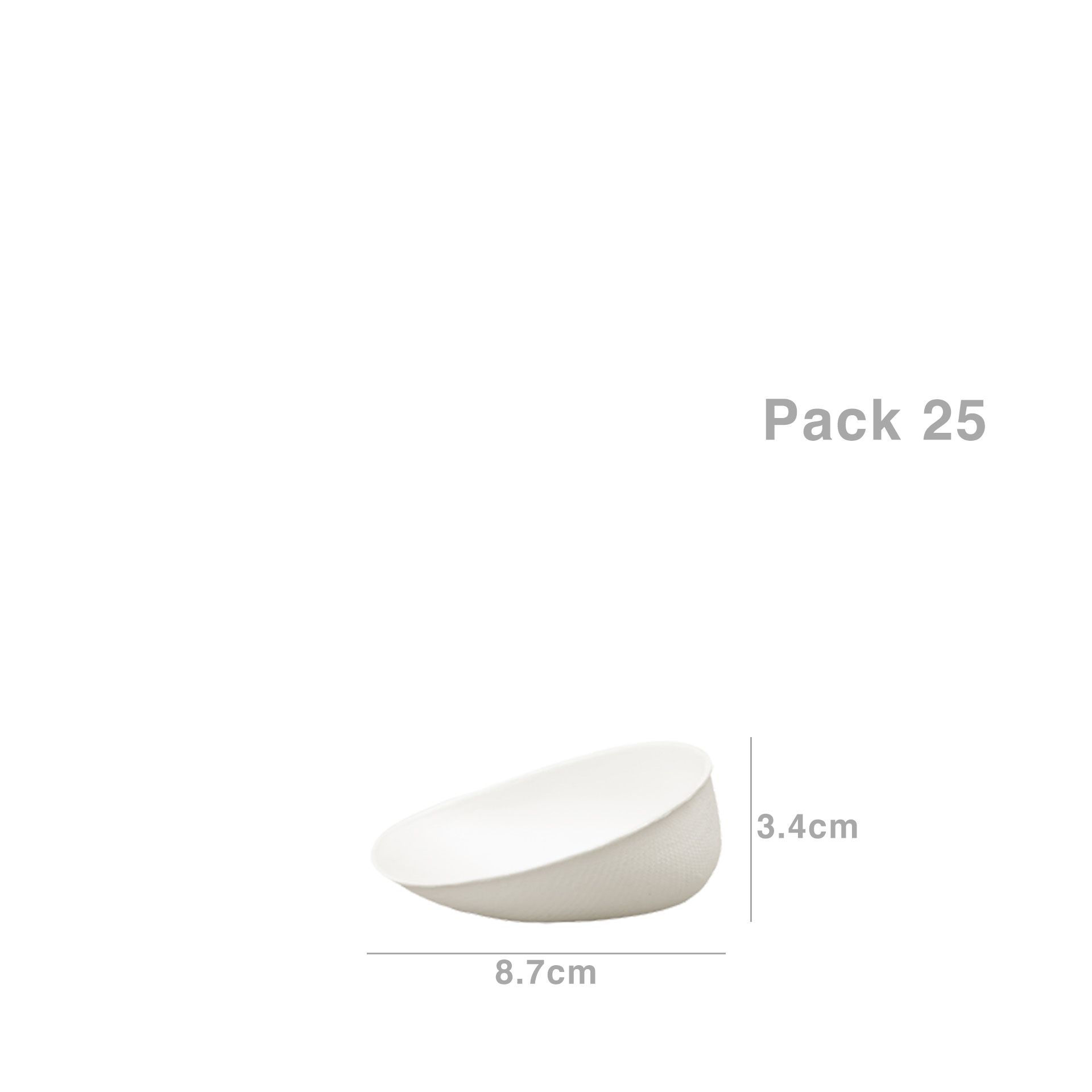 Taça Catering Eko 8.7X7.5X3.4CM Pack 25
