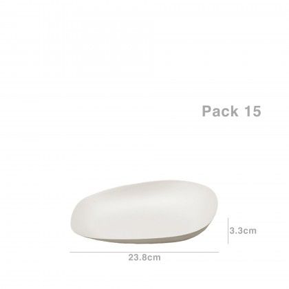 Travessa Catering Eko 23.8X21.7X3.3CM Pack 15