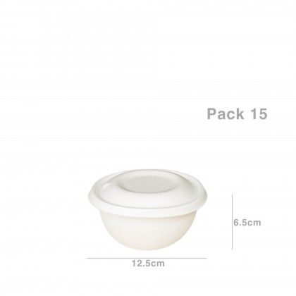 Caixa Catering Eko com Tampa 500ML 12.5X12X6.5CM Pack 15