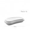 Caixa Catering Eko Wing 750ML 12.5X25X6CM Pack 15