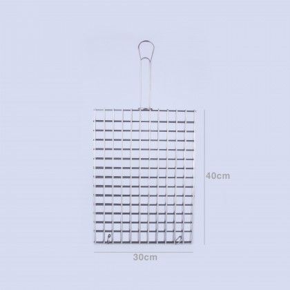 Grelha Quadriculada Inox N.5 30X40CM