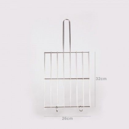 Grelha Sardinha Inox N.4 26X32CM