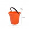 Balde Plstico Codil com Asa Redondo 15L 33.5X31.5cm