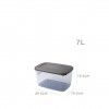 Caixa Hermtica Codil Beclassic Bayonne Retangular com Rede 7000ml 29.5X19.5X16.5cm