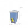 Balde Fraldrio Easy Baby 21L 32.3X24.7X41cm
