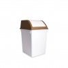 Balde Lixo Codil Beclassic com Tampa Basculante 32L 33.8X32.5X52cm