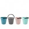 Balde Plstico Codil Lidoc Colors com Asa 10L 29.5X27.7cm