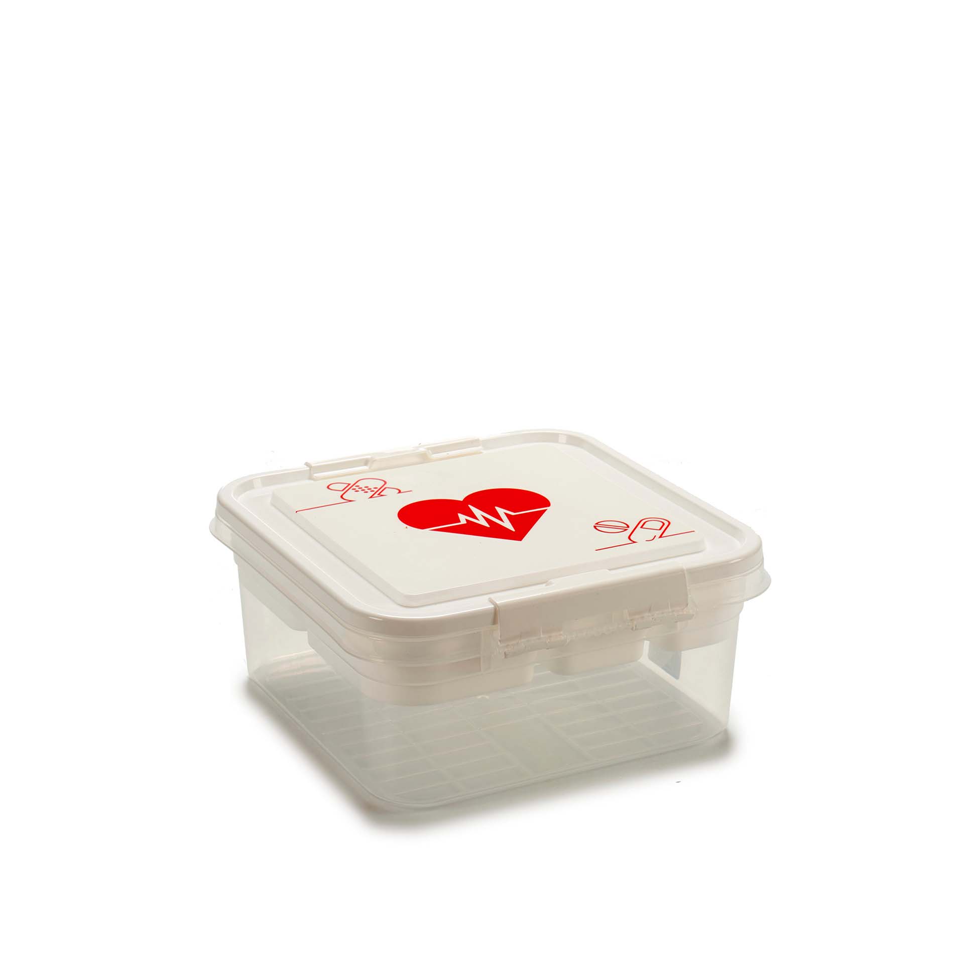 Caixa Sos Plástica com Fechos 24.5X26X11.5cm