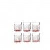 Copo Picotado Exotic sem P Salmao 33cl 8.5X9cm Pack 6
