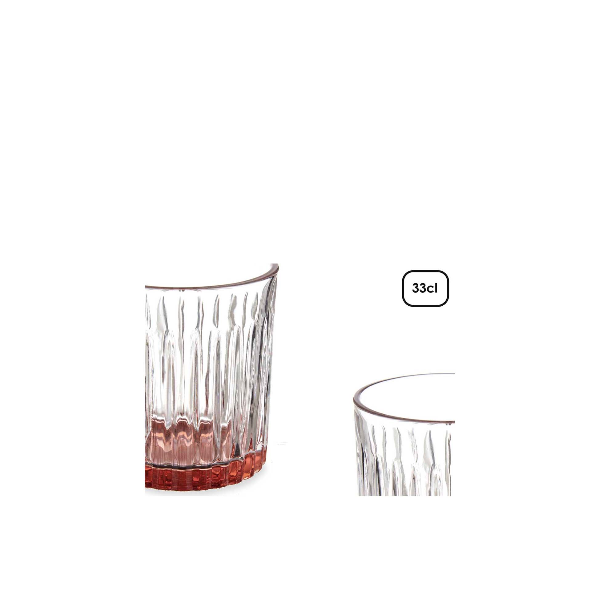 Copo Exotic sem Pé Café 330ml Pack 6