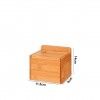 Saleiro Bambu 14X11.5X9cm