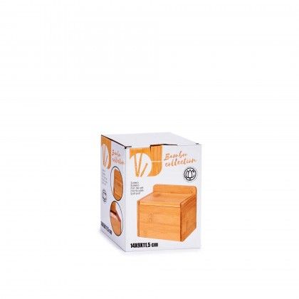 Saleiro Bambu 14X11.5X9cm