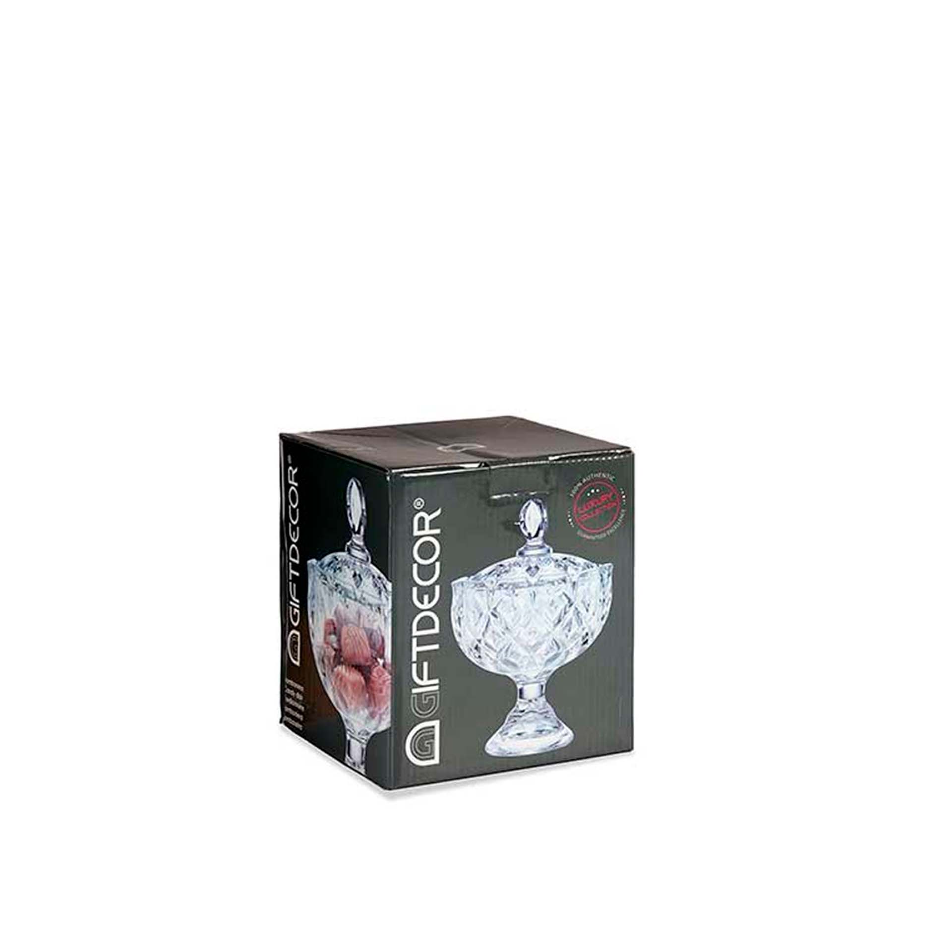 Bomboneira com Pé Diamante 16.5cm