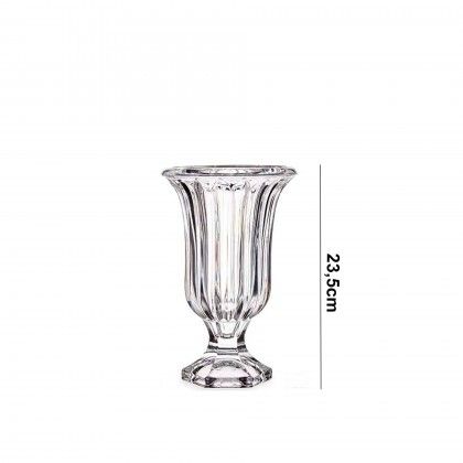 Jarra Vidro com P Riscas 23.5cm