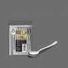 Colher Plstico Reutilizvel Prata 13cm Pack 12