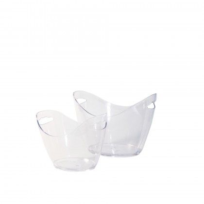 Balde Gelo Poliestireno Incolor 3000ml 26.7X20X19.5cm Balde Gelo Poliestireno Incolor 3000ml 26.7X20X19.5cm