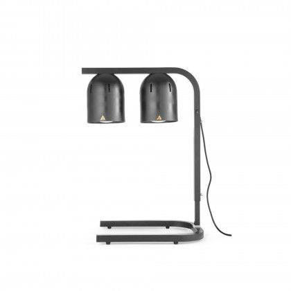 Suporte 2 L�mpadas Aquecimento Alimentos Preto 500W 45.3X36X79cm