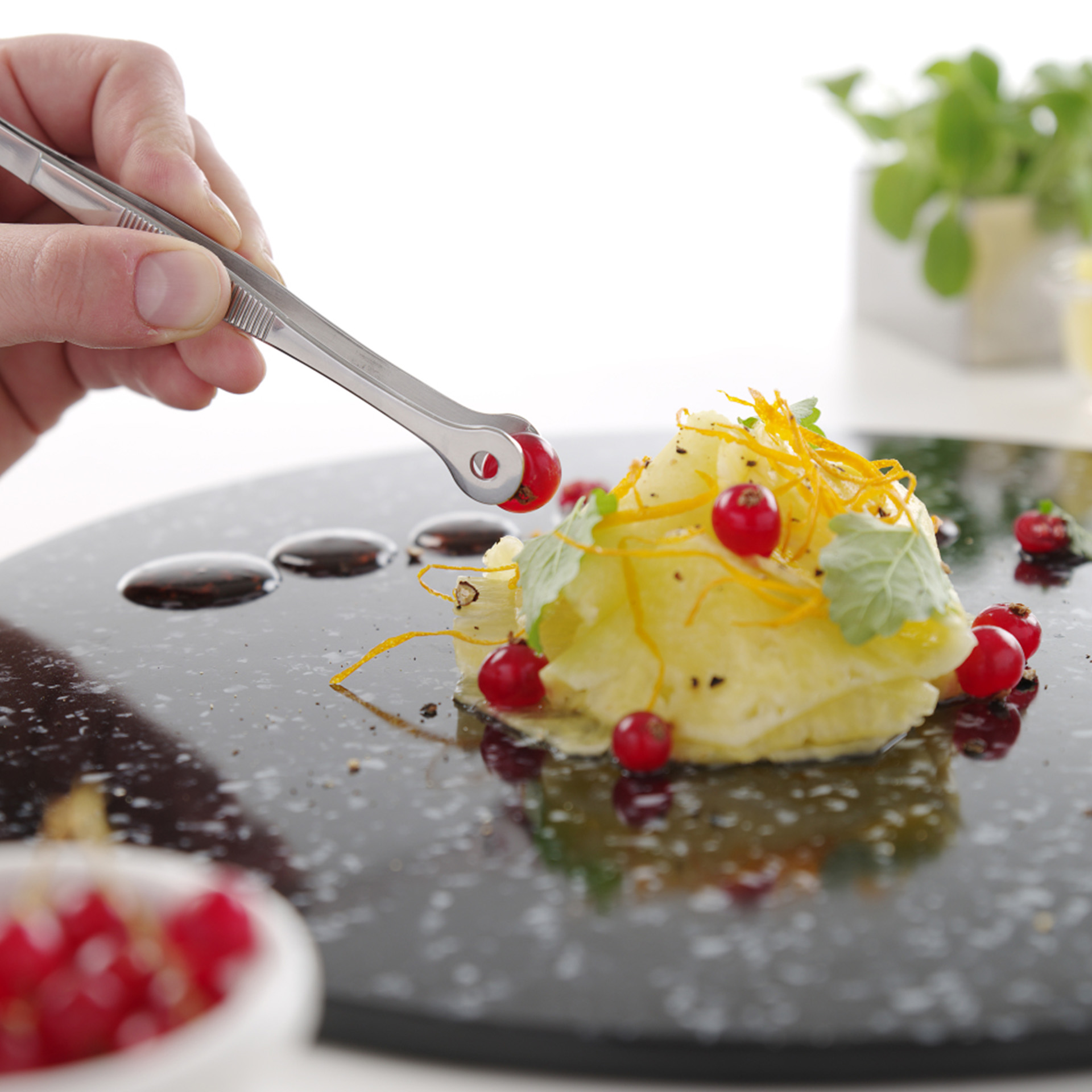 Pinça Inox Cabeça Redonda 15CM