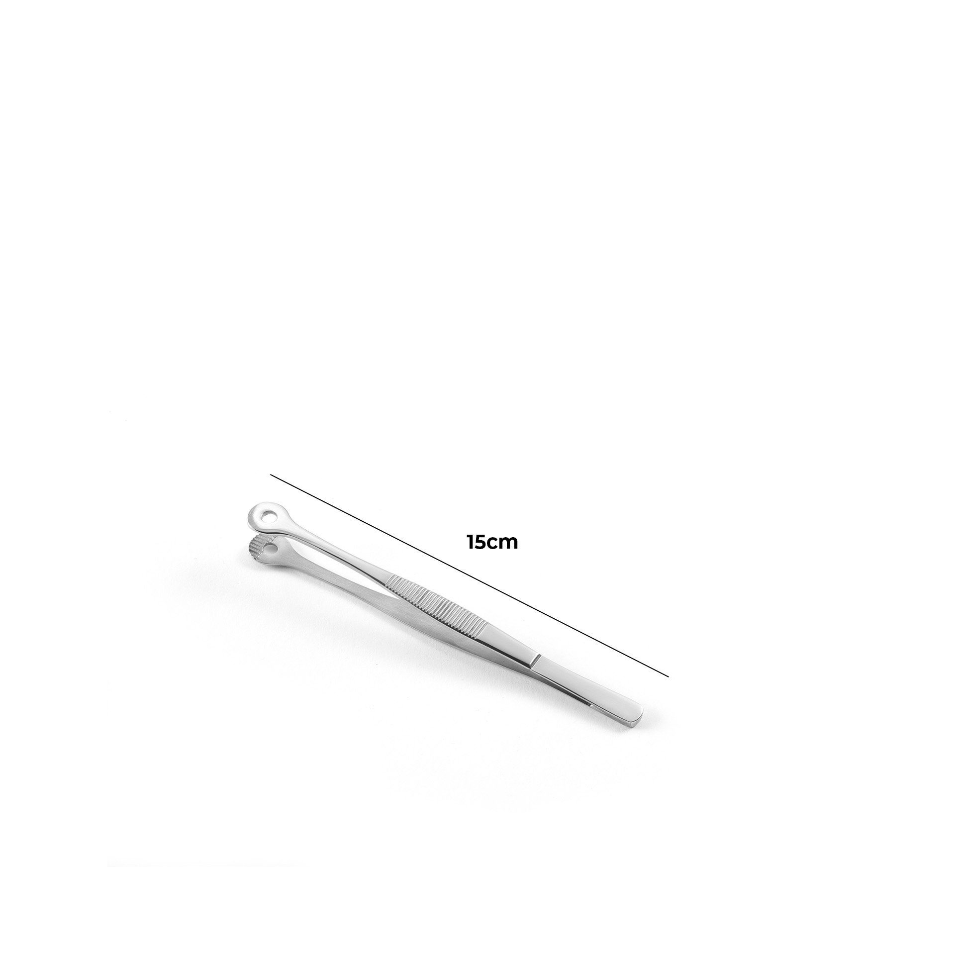 Pinça Inox Cabeça Redonda 15CM