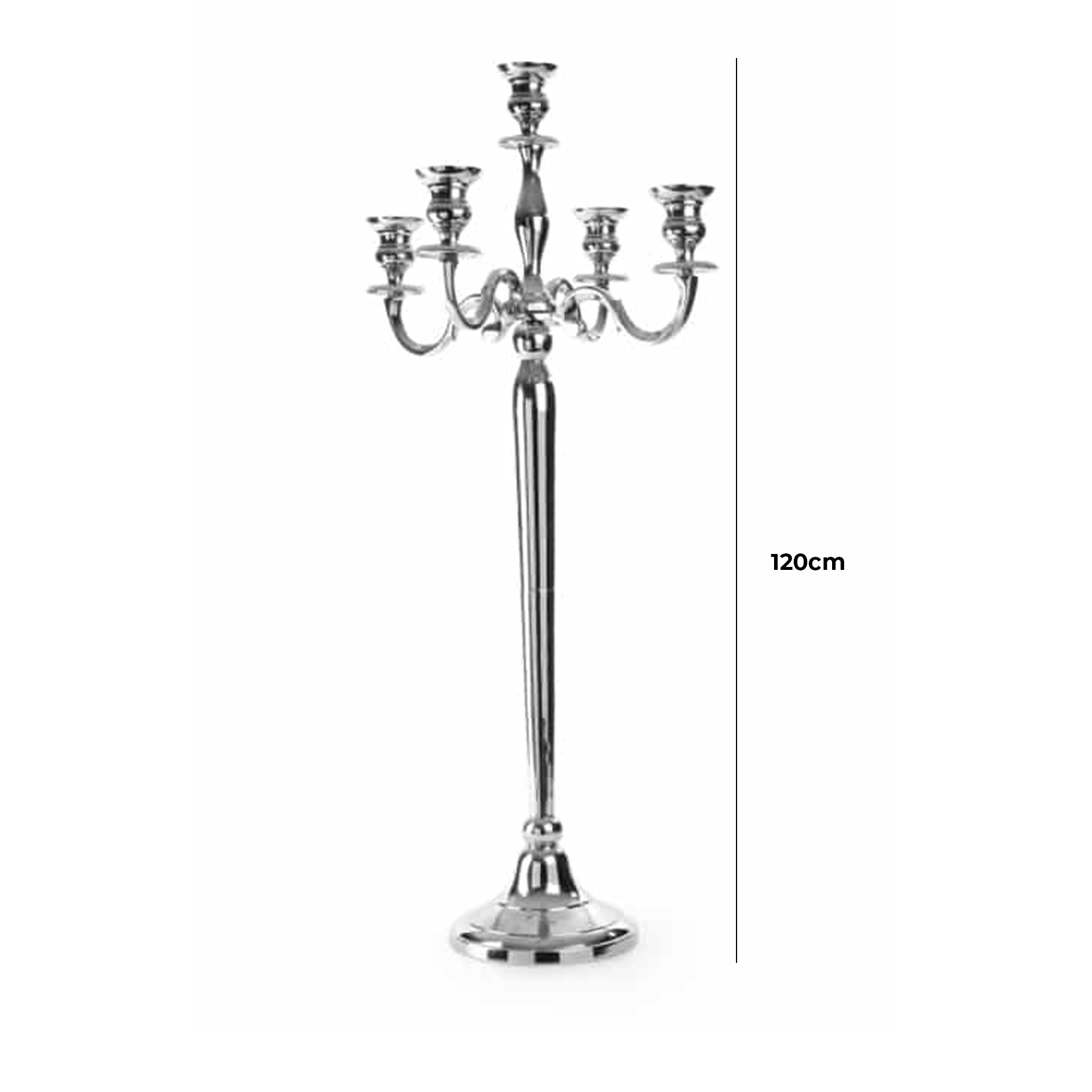 Candelabro para 5 Velas 120CM