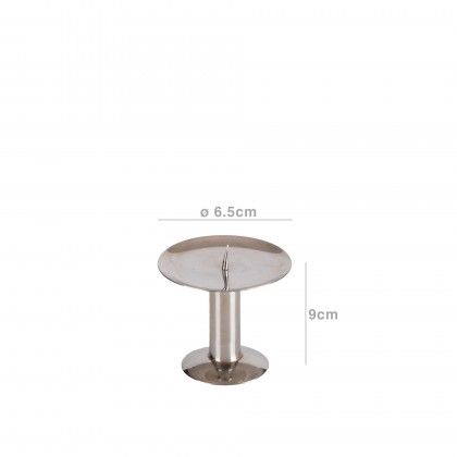 Castial Inox Prata 6.5X9CM Pack 2