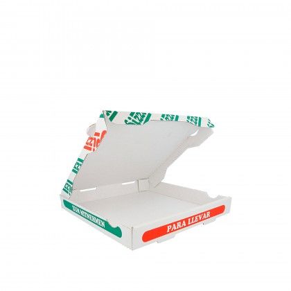 Caixa Carto para Pizza 26X26X3.5cm Pack 100