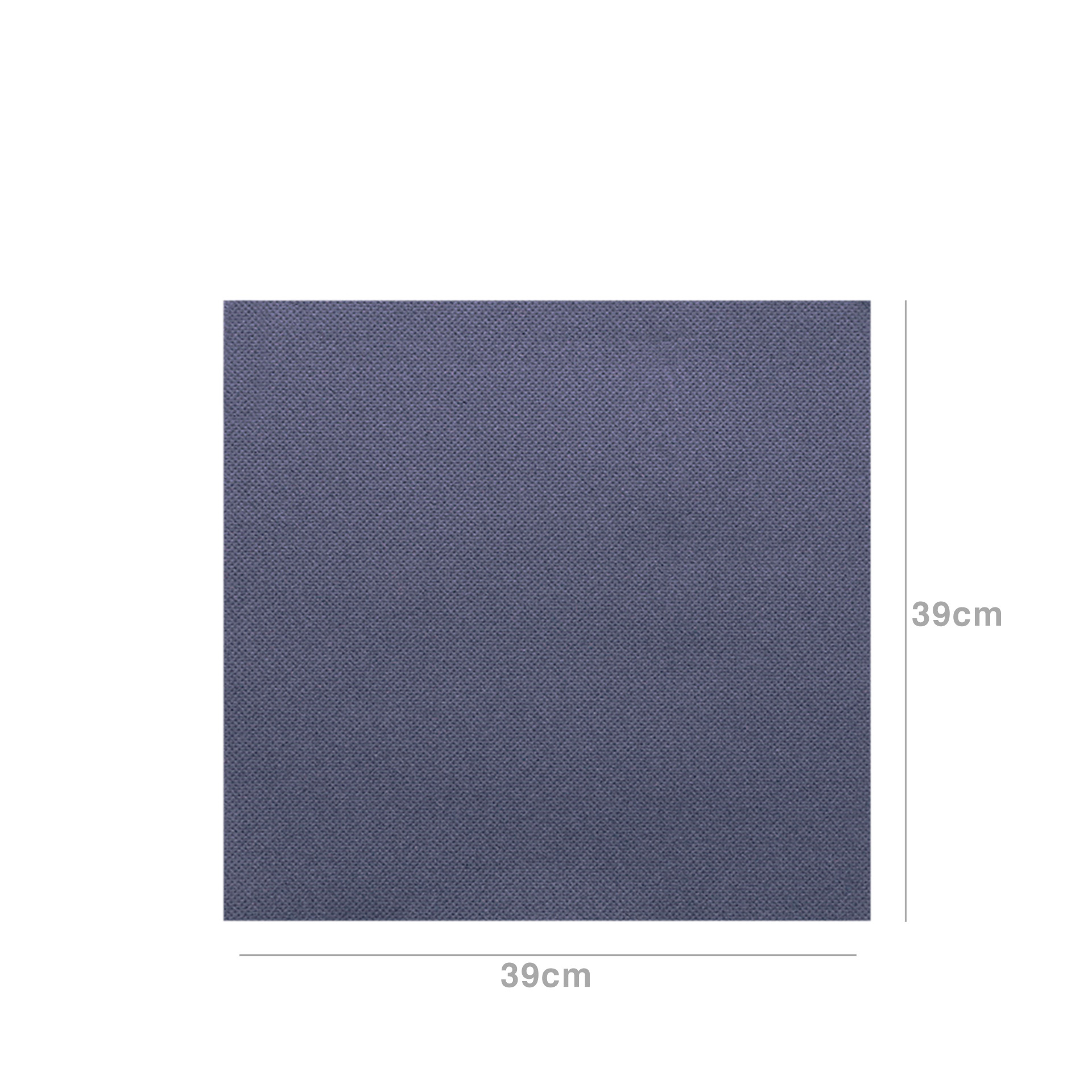 Guardanapos 2 Folhas Azul Marinho 39X39CM Pack 50