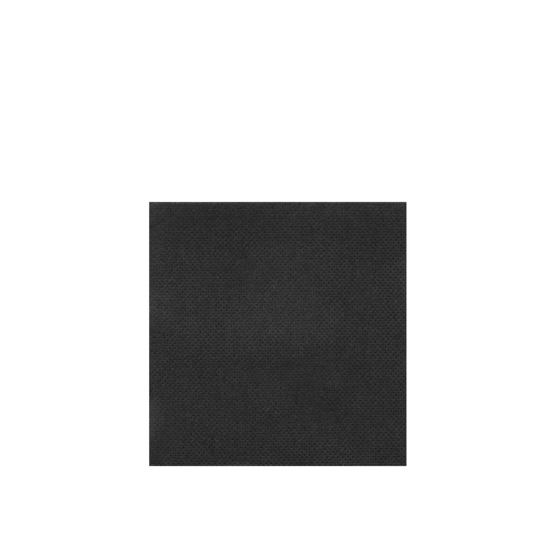 Guardanapos Preto 20X20cm Pack 100