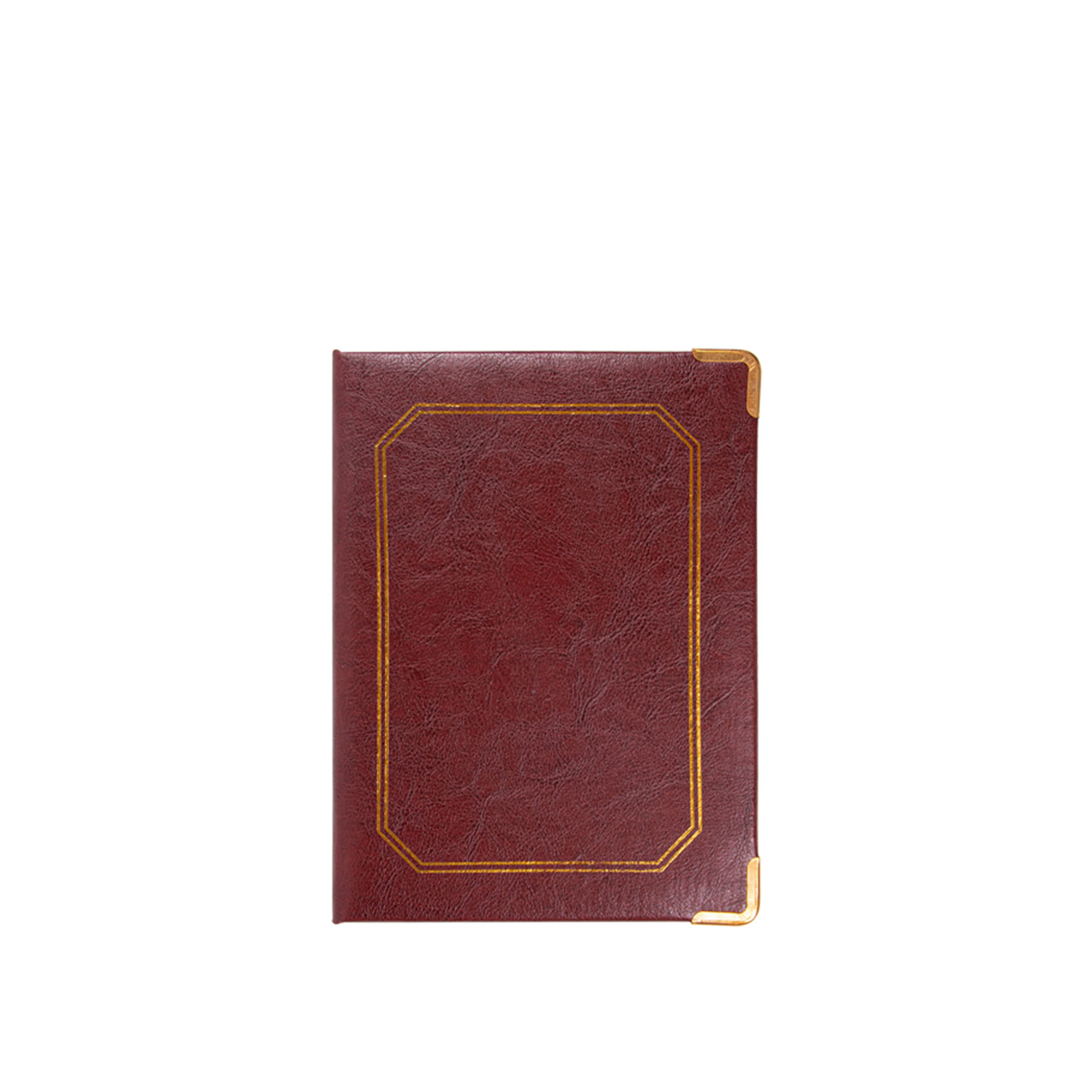 Caixa Porta Contas Pele 17X22X2CM