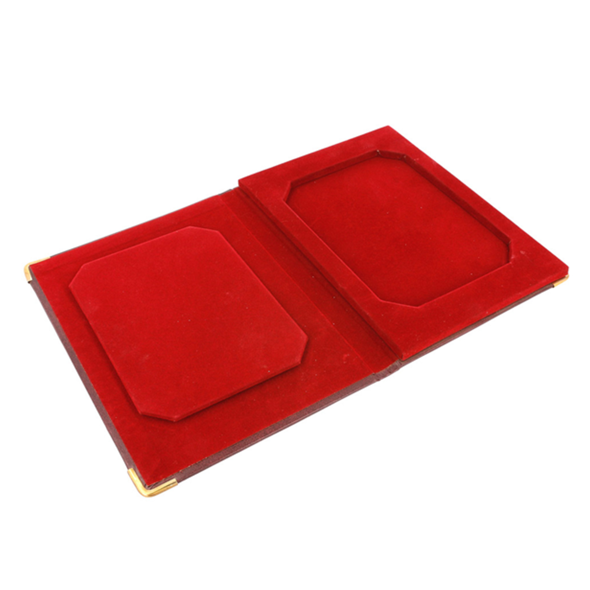 Caixa Porta Contas Pele 17X22X2CM