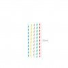 Palhinha Flexvel Papel Riscas 23CM Pack 250