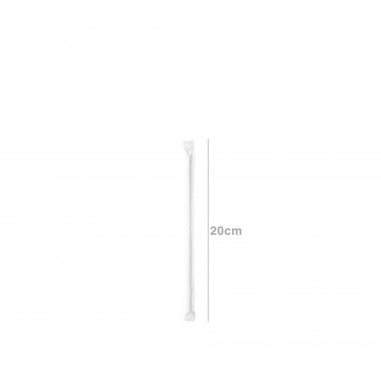 Palhinha Direita Papel Branco 20CM Pack 250