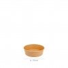 Saladeira Carto Kraft Redondo 500ml 15X4.5cm Pack 50
