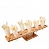 Suporte 20 Cones Bambu Natural 50X14.7X9CM