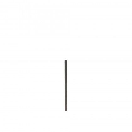 Palhinha Direita Papel Preto 0.6X14CM Pack 250