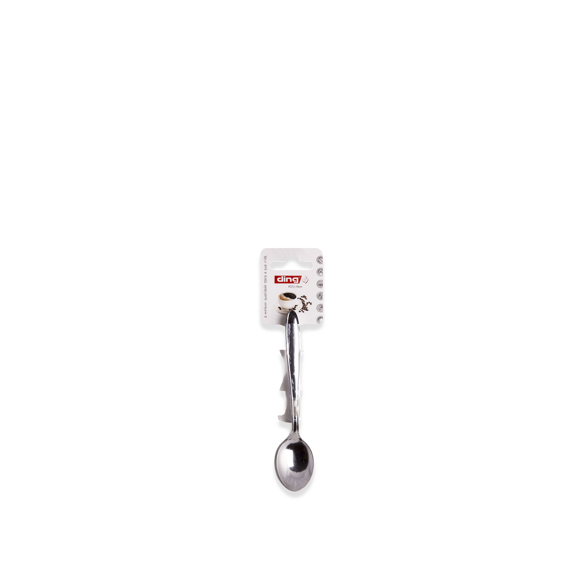 Colher Inox Lunik Chá 12cm Pack 12