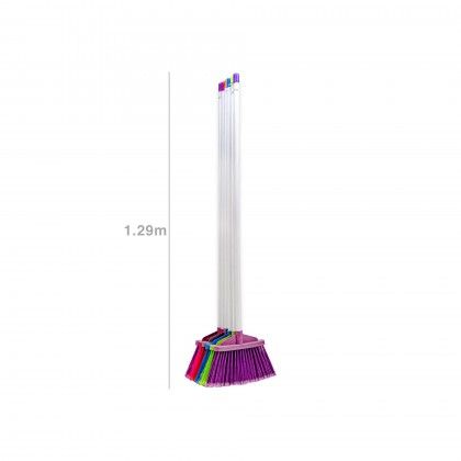 Vassoura Nylon Macio Caravela 23X3.5X129cm