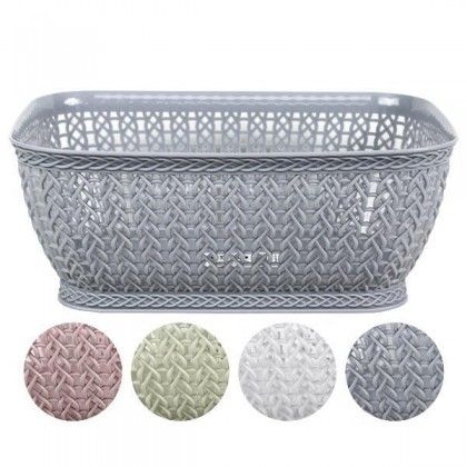 Cesto Plástico 3.5l 27X19X11cm Cesto Plástico 3.5l 27X19X11cm