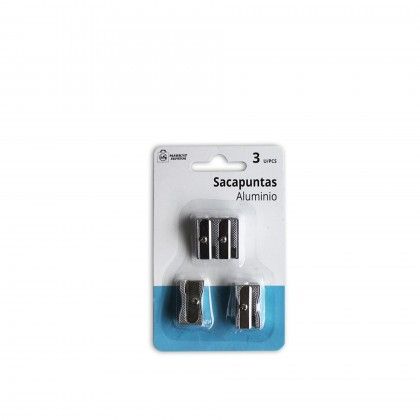 Afiador Lpis Alumnio Pack 3