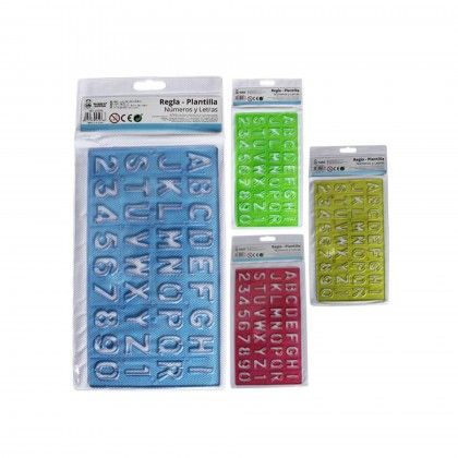 R�gua Modelo N�meros / Letras