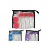 Kit Viagem com Bolsa + Acessórios + 4 Frascos Kit Viagem com Bolsa + Acessórios + 4 Frascos
